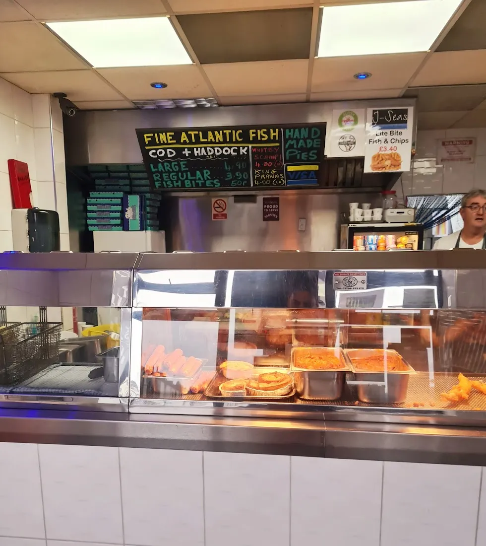 J Seas Finest Fish and Chips.